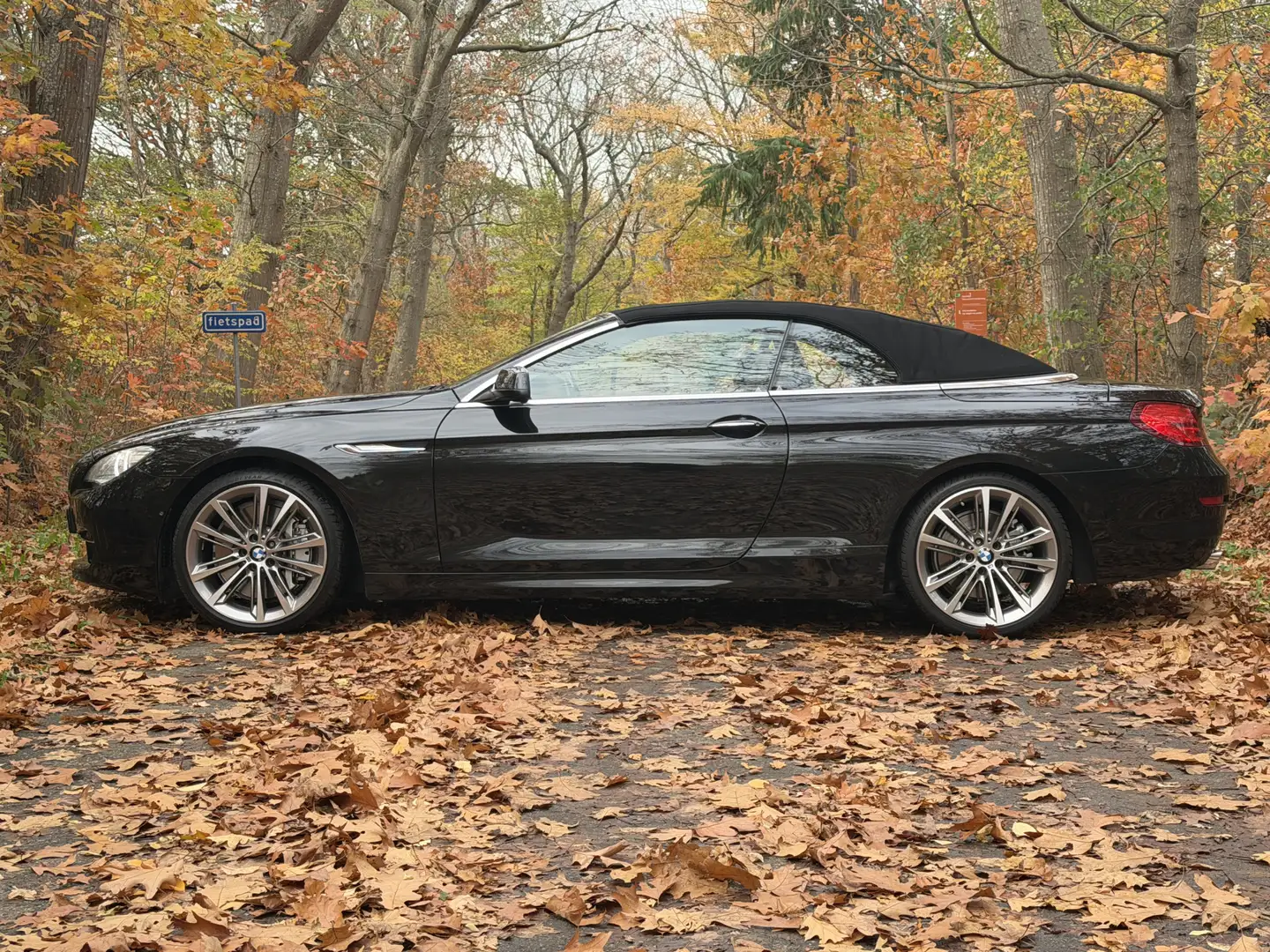BMW 650 6-serie Cabrio 650i High Executive NAP | Zeer netj Zwart - 2