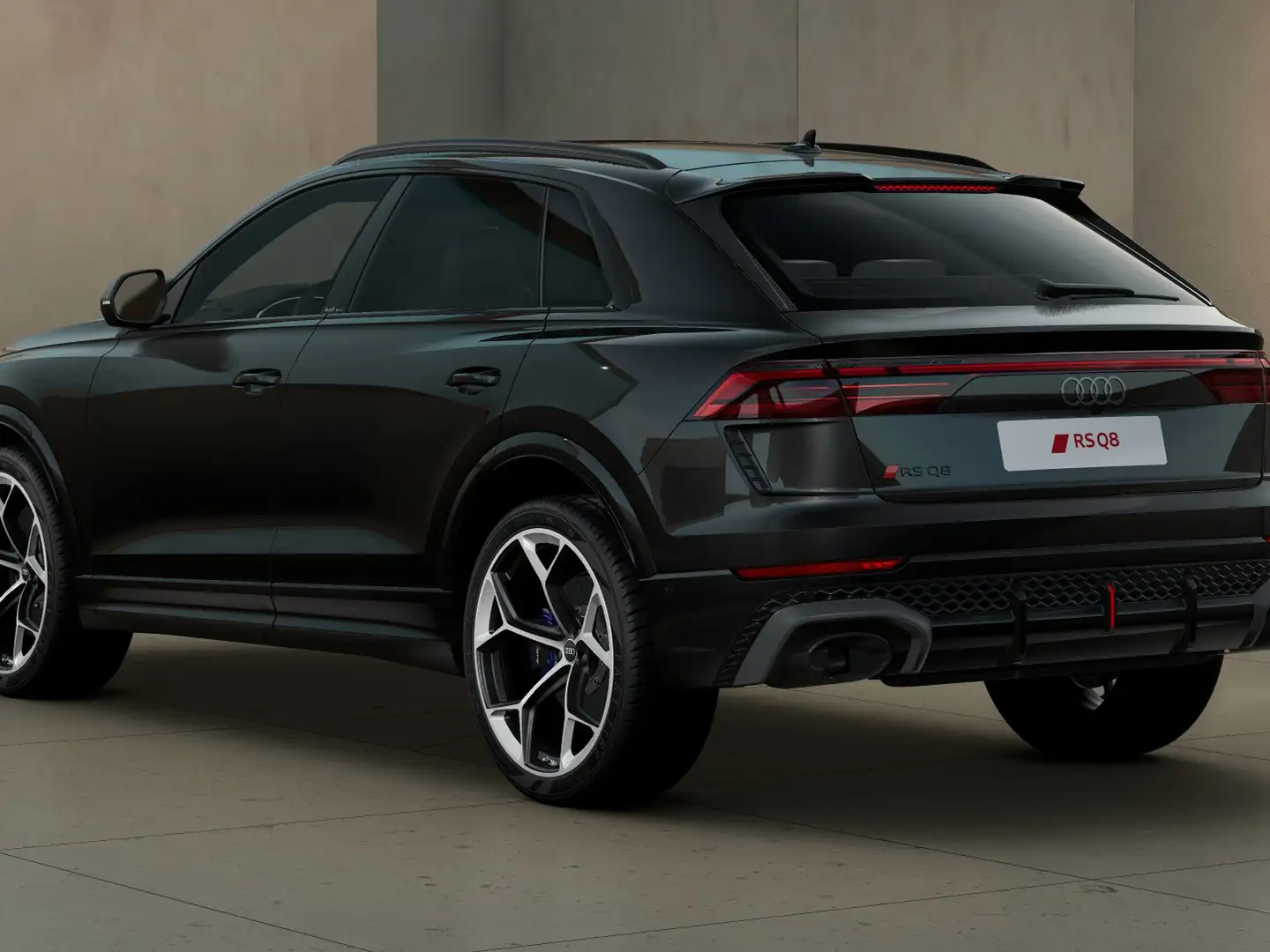 Audi RS Q8 rs 4.0 v8 mhev 48v 640cv performance tiptronic Nero - 2