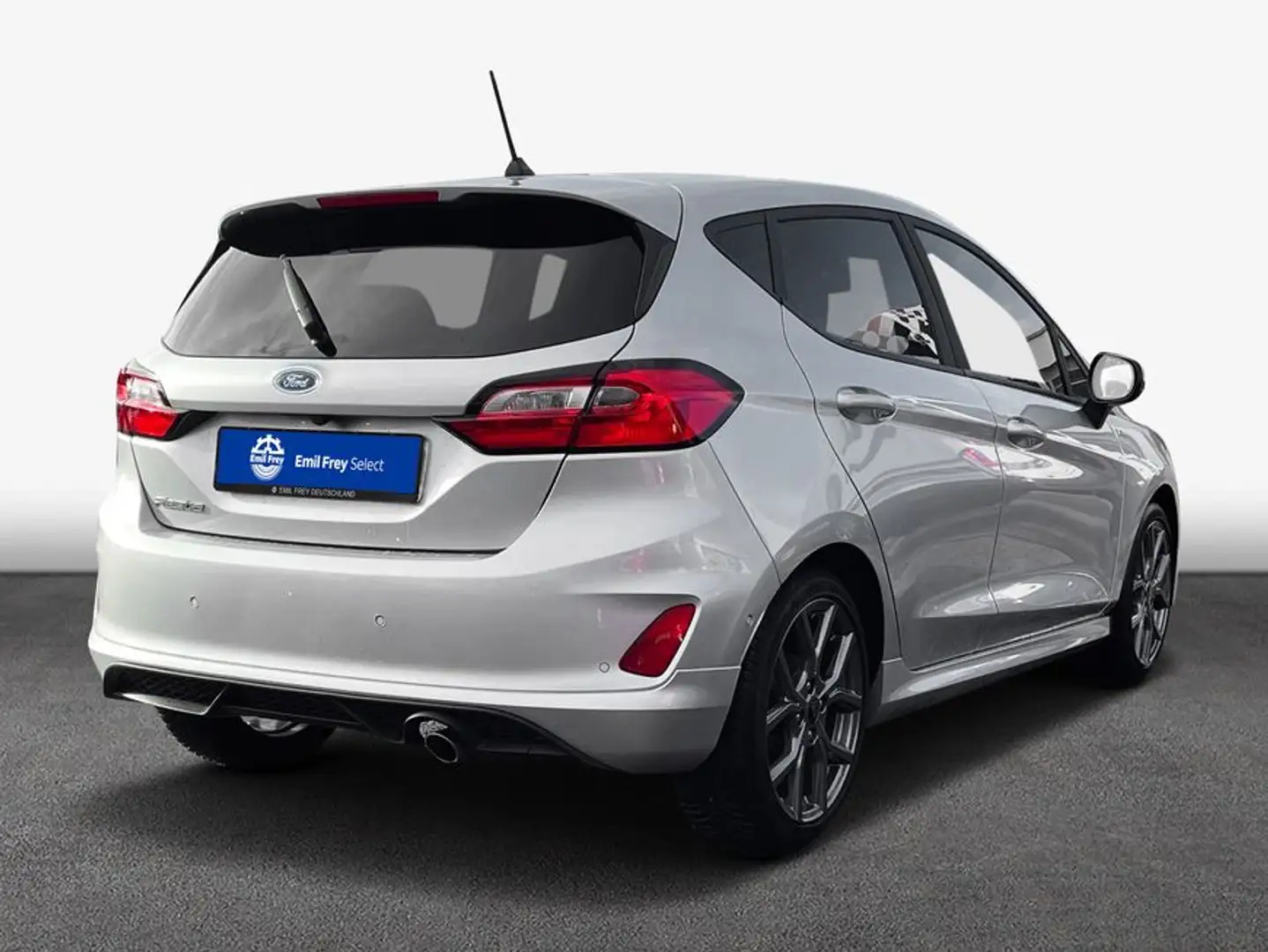 Ford Fiesta 1.0 EcoBoost S&S ST-LINE Silber - 2