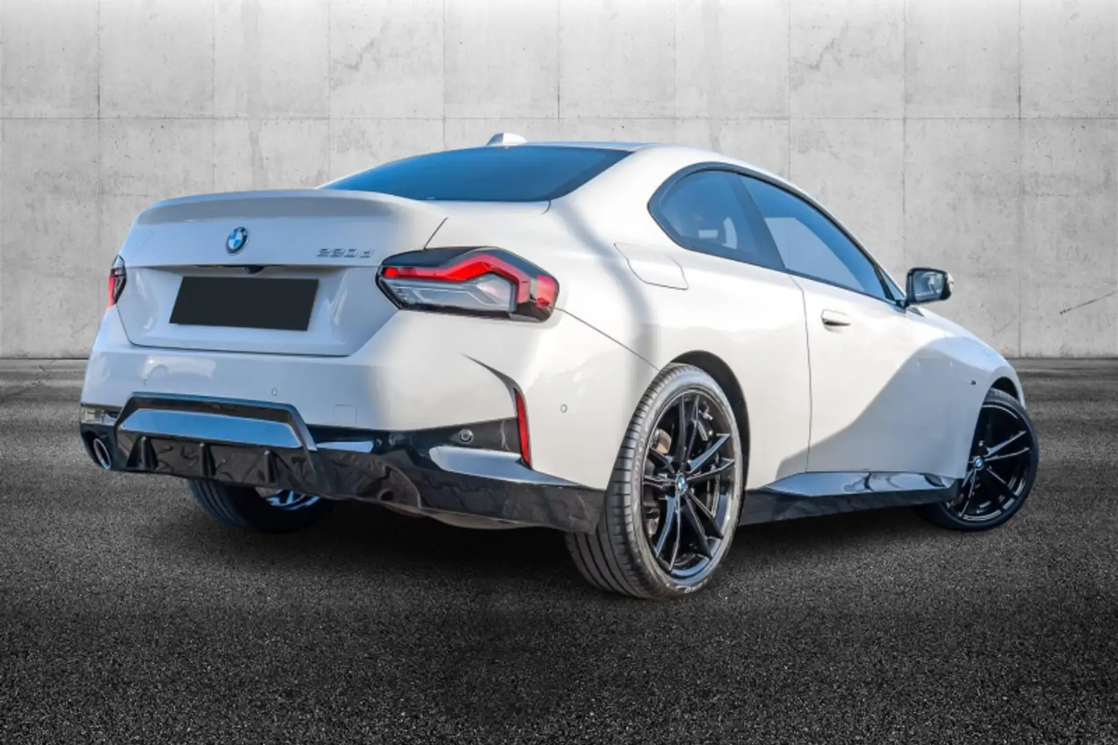 BMW 220 220d Coupé Msport Blanc - 2