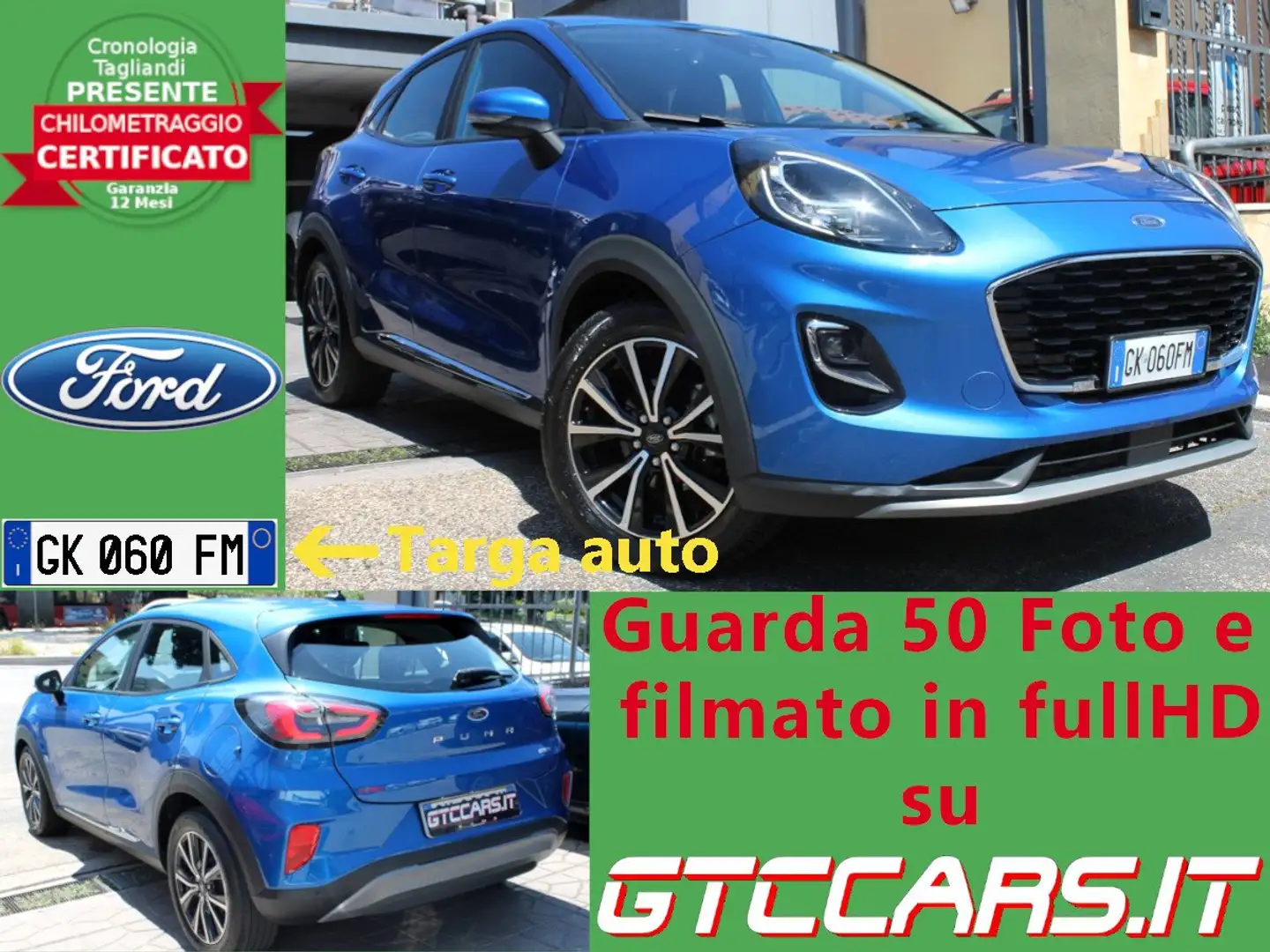 Ford Puma Hybrid Titanium Aut VARI COLORI🌈IVA DEDUCIBILE Azul - 1