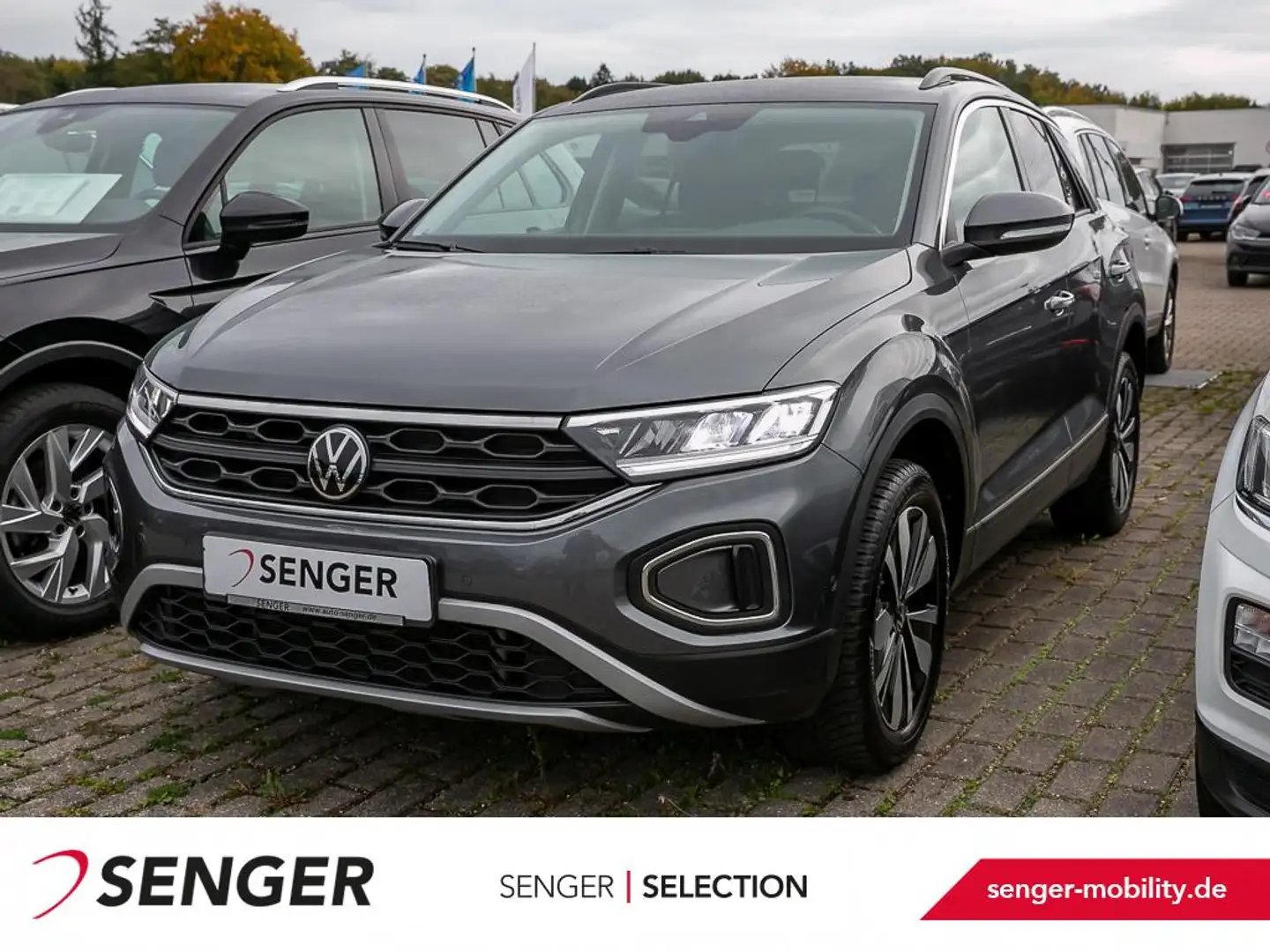 Volkswagen T-Roc 1.5 TSI Life DSG Nav PDC SHZ APP Grau - 1