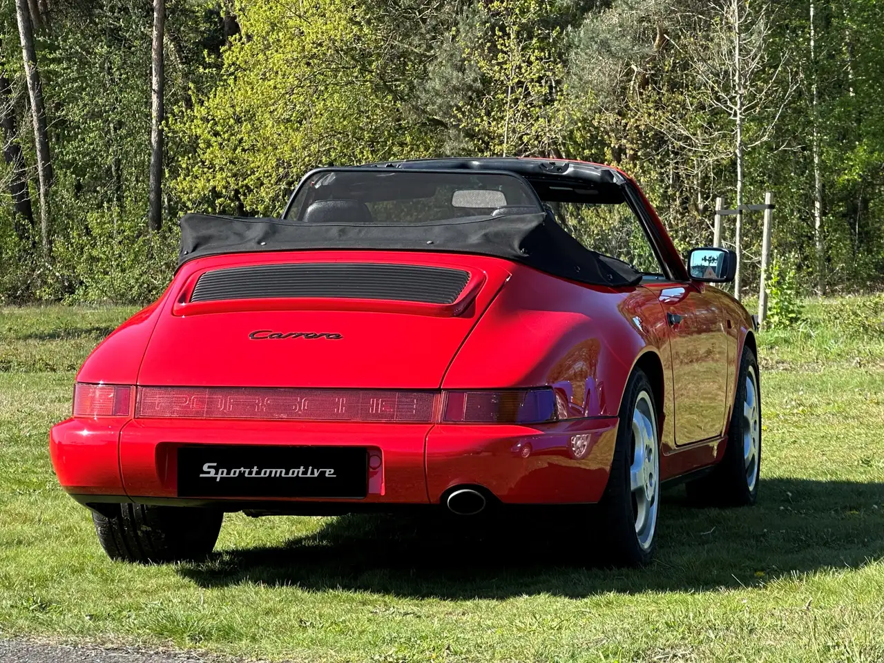 Porsche 911 Carrera 3.2 Cabriolet G50 - 1988 - motorrevisie, foto 3