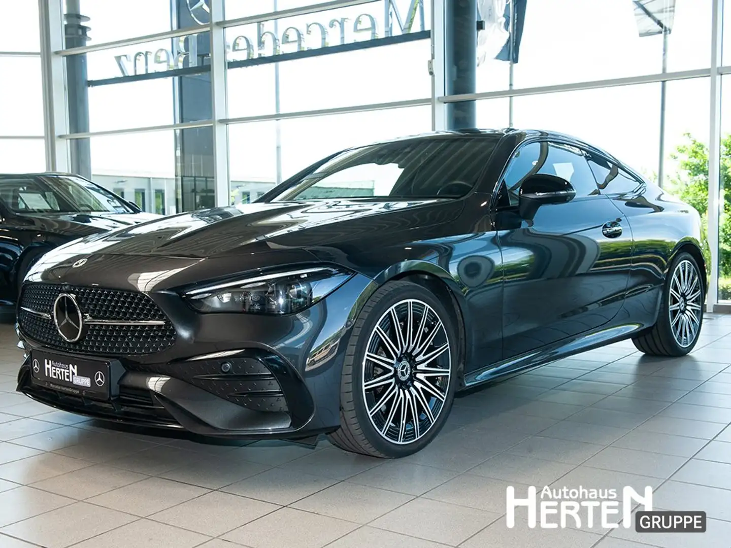 Mercedes-Benz CLE 220 d Coupe+AMG+PANO+NIGHT+BURMESTER+20ZOLL Grau - 1