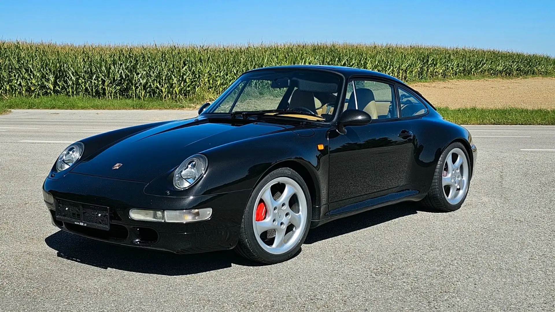 Porsche 993 Carrera 4S Coupé Youtube Video Schwarz - 1
