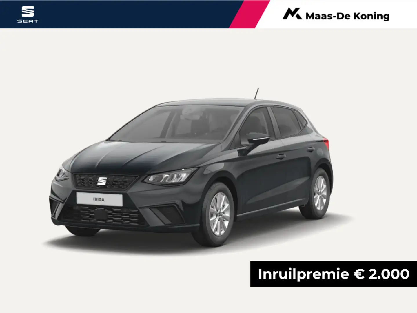 SEAT Ibiza Style Business Connect 1.0 85 kW / 115 pk EcoTSI H Blauw - 1