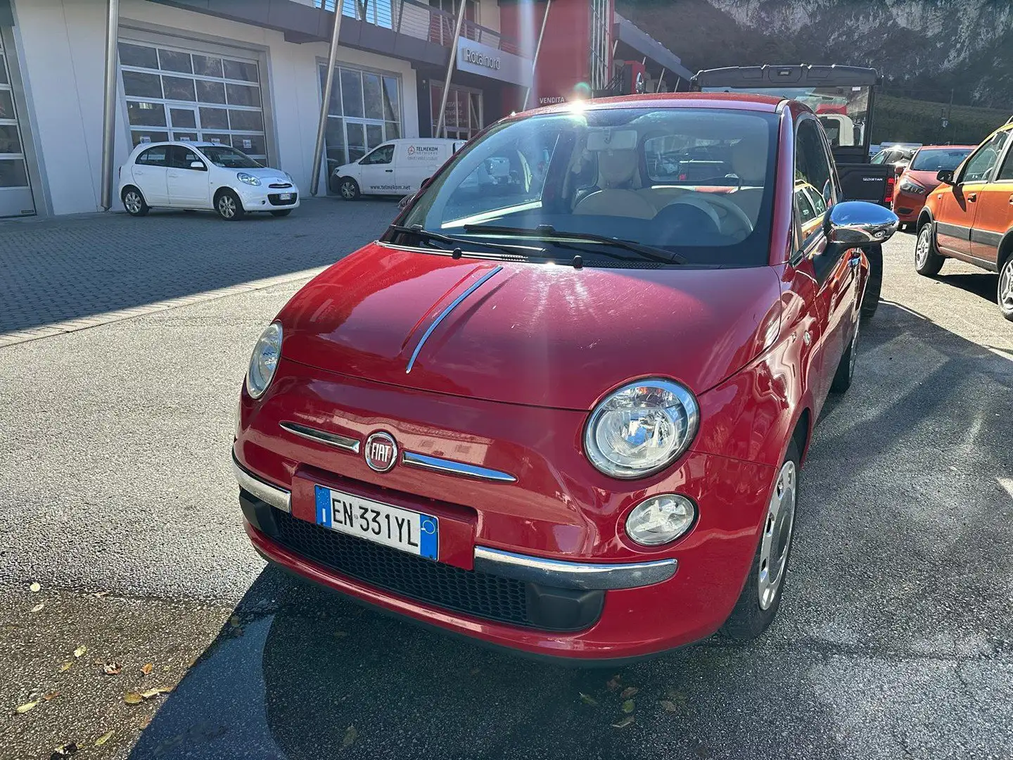 Fiat 500 1.2 EasyPower 69cv Lounge 1042487 Rood - 2
