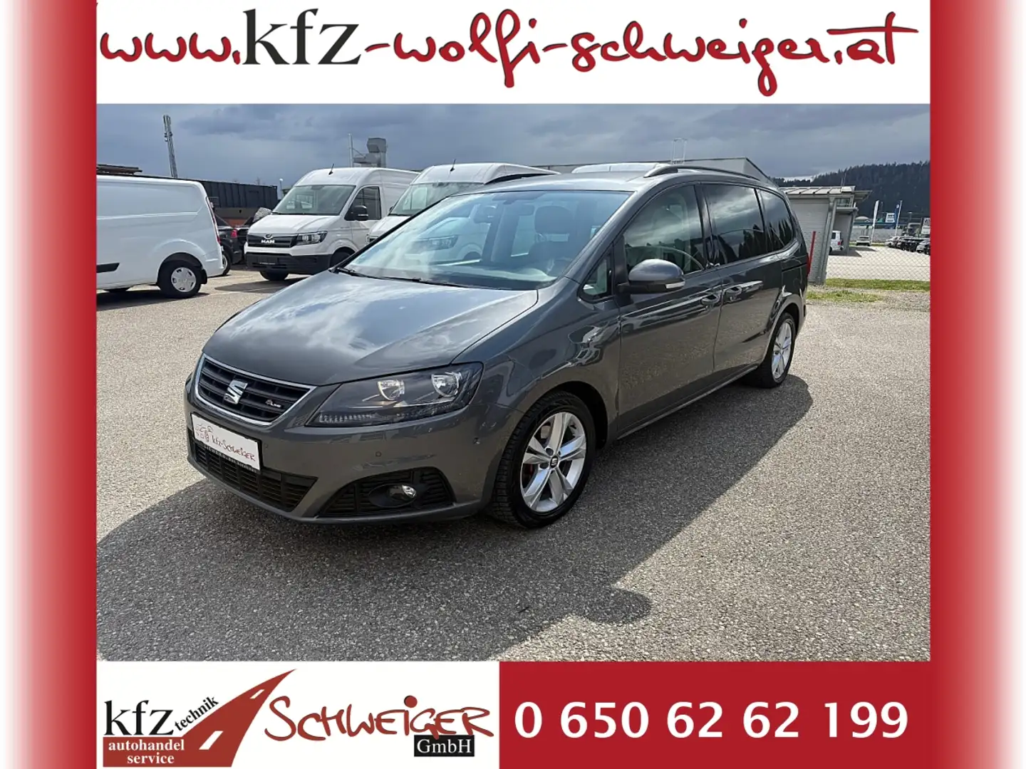 SEAT Alhambra Executive Plus 2,0 TDI CR DSG Grau - 1