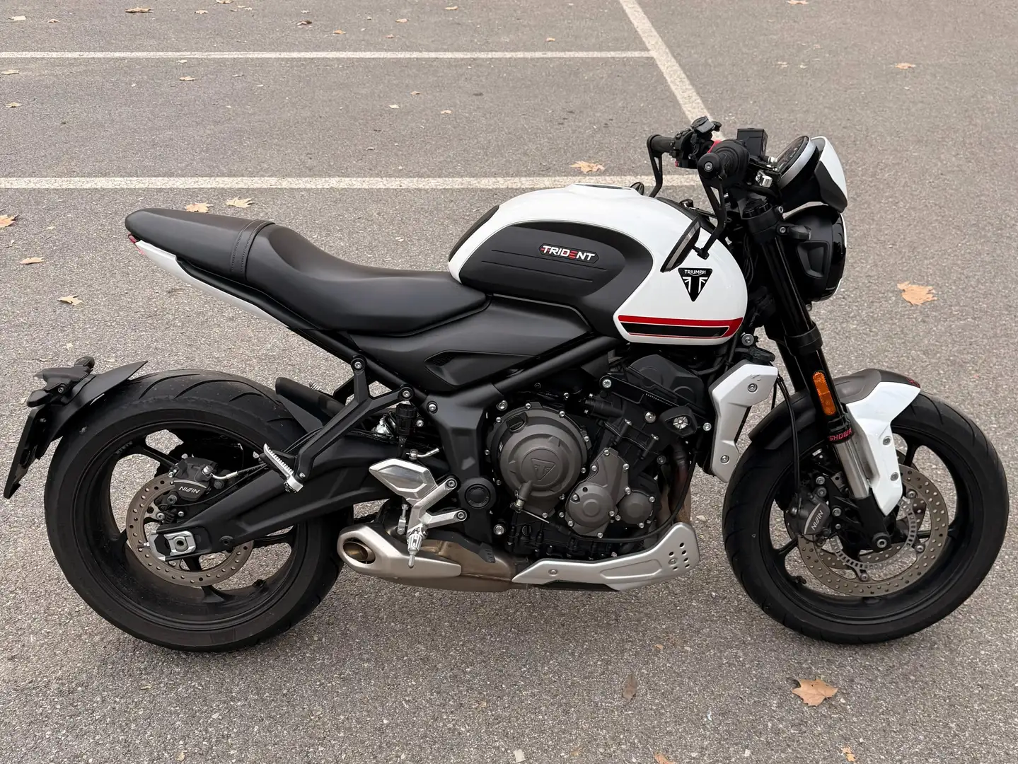 Triumph Trident 660 Bianco - 1