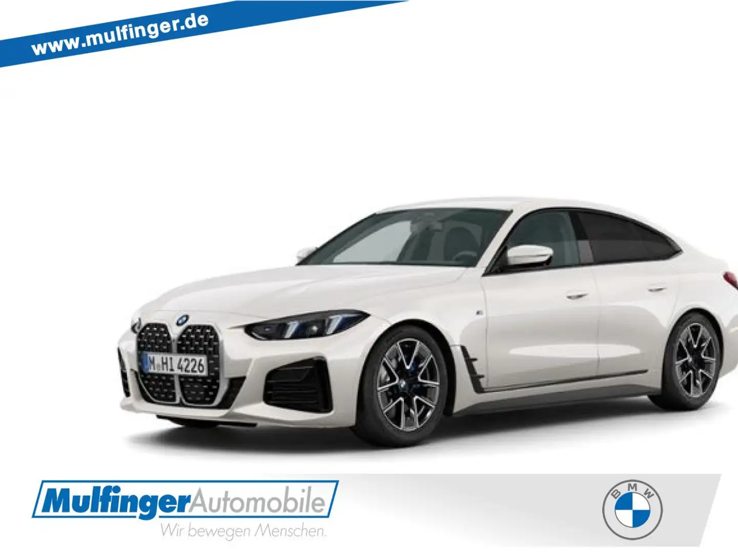 BMW 430 d xDr.GC.M Sport FACELIFT ACC HUD Ha/Ka Park+ Weiß - 1