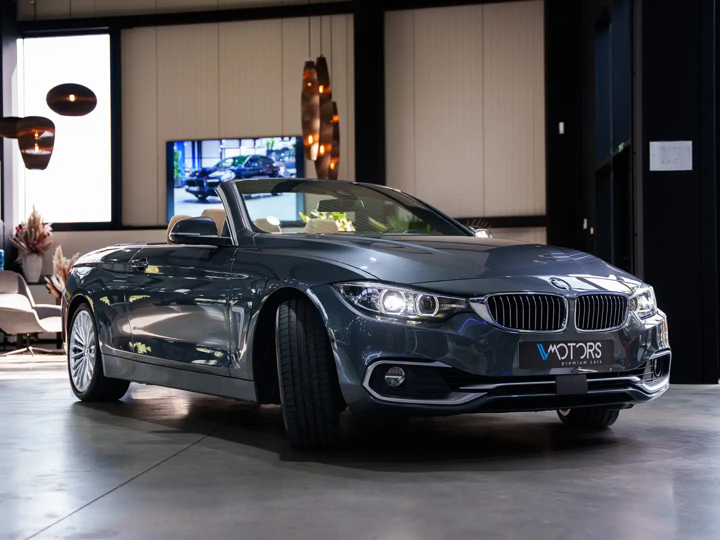 BMW 420 Cabrio 420iA - HUD - ACC - Memory seats - Airscarf Grey - 2
