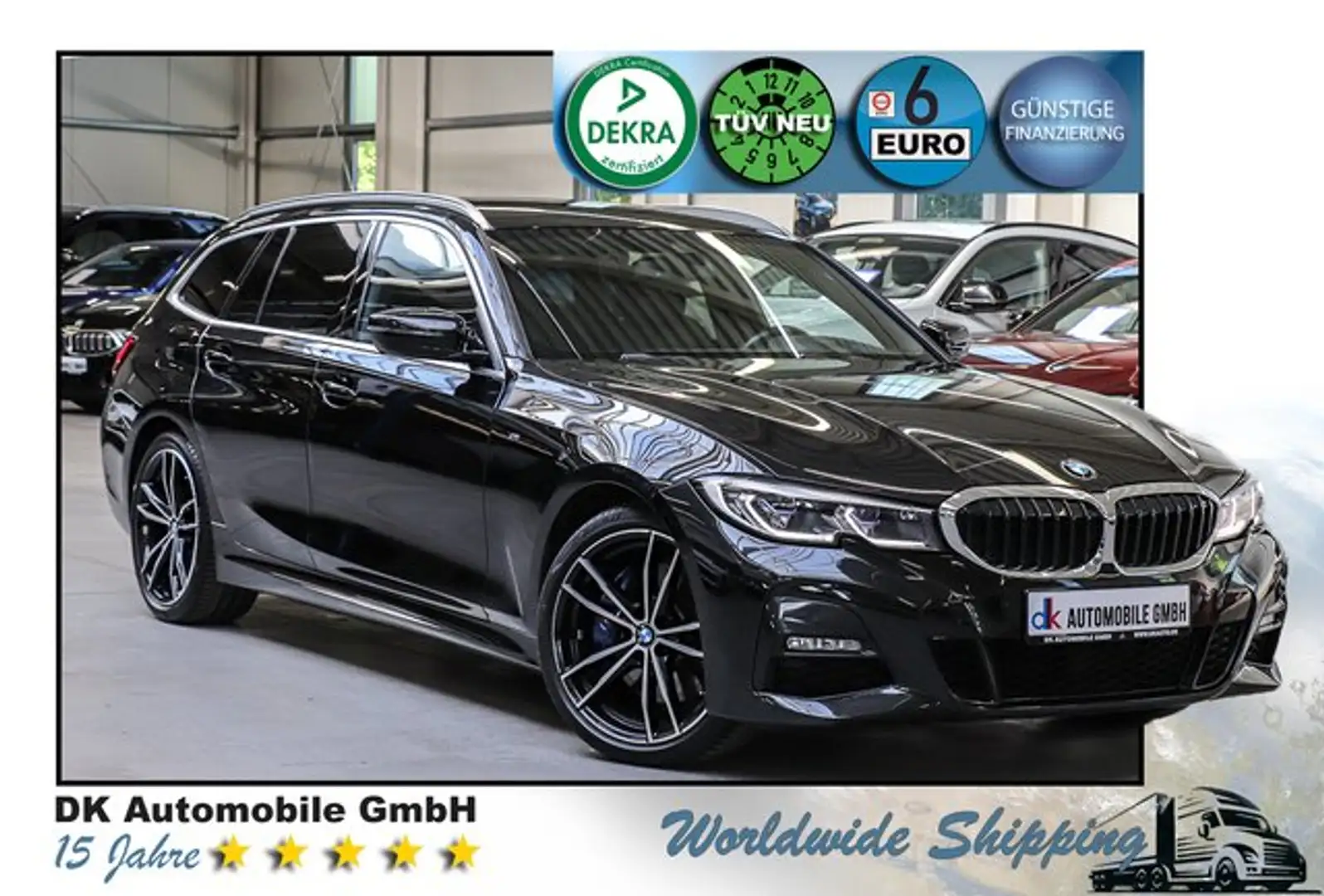 BMW 330 d xDrive Touring Sport-Aut.///M SPORT/LASER/ Чёрный - 1