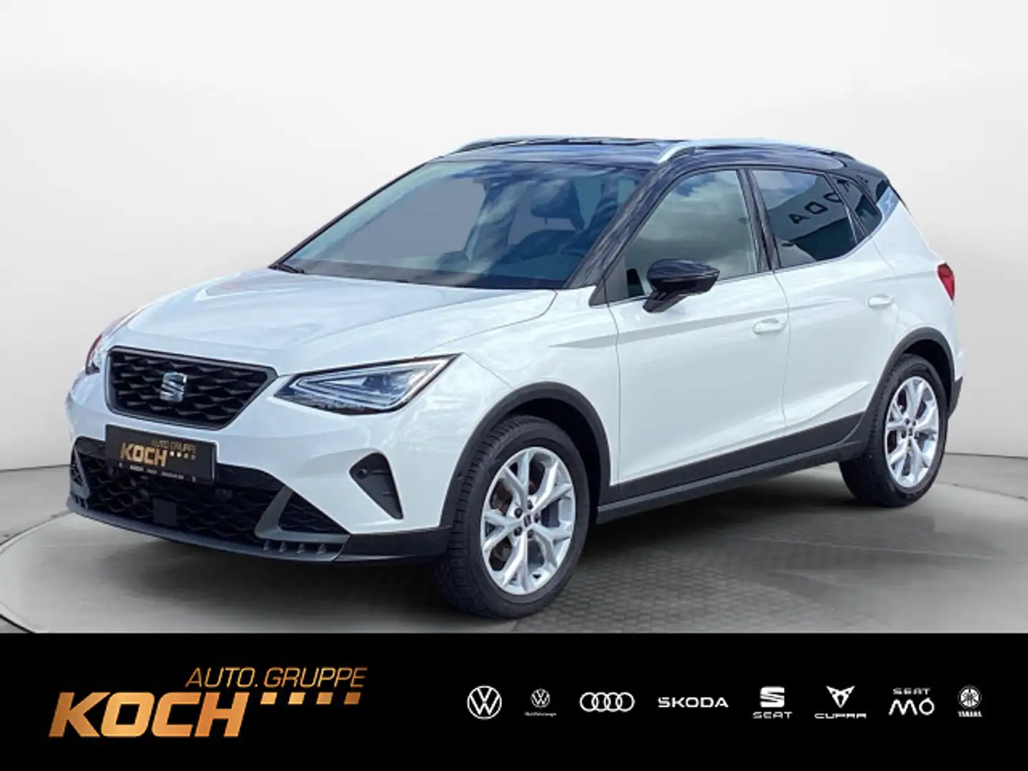 SEAT Arona 1.0 TSI FR ACC*RFK*PDC*SHZ*FullLink*Klima* Weiß - 1