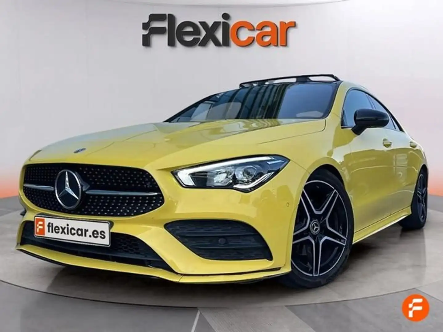 Mercedes-Benz CLA 180 Жовтий - 2
