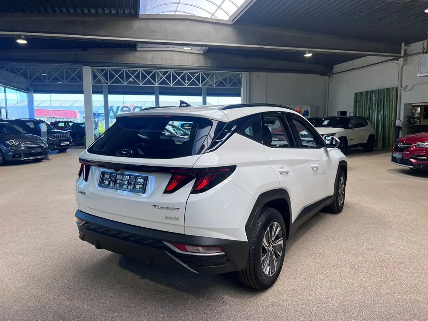 Hyundai TUCSON HEV Hybrid Automaat NX4 1.6 T-GDi 230 A6 Wit - 2
