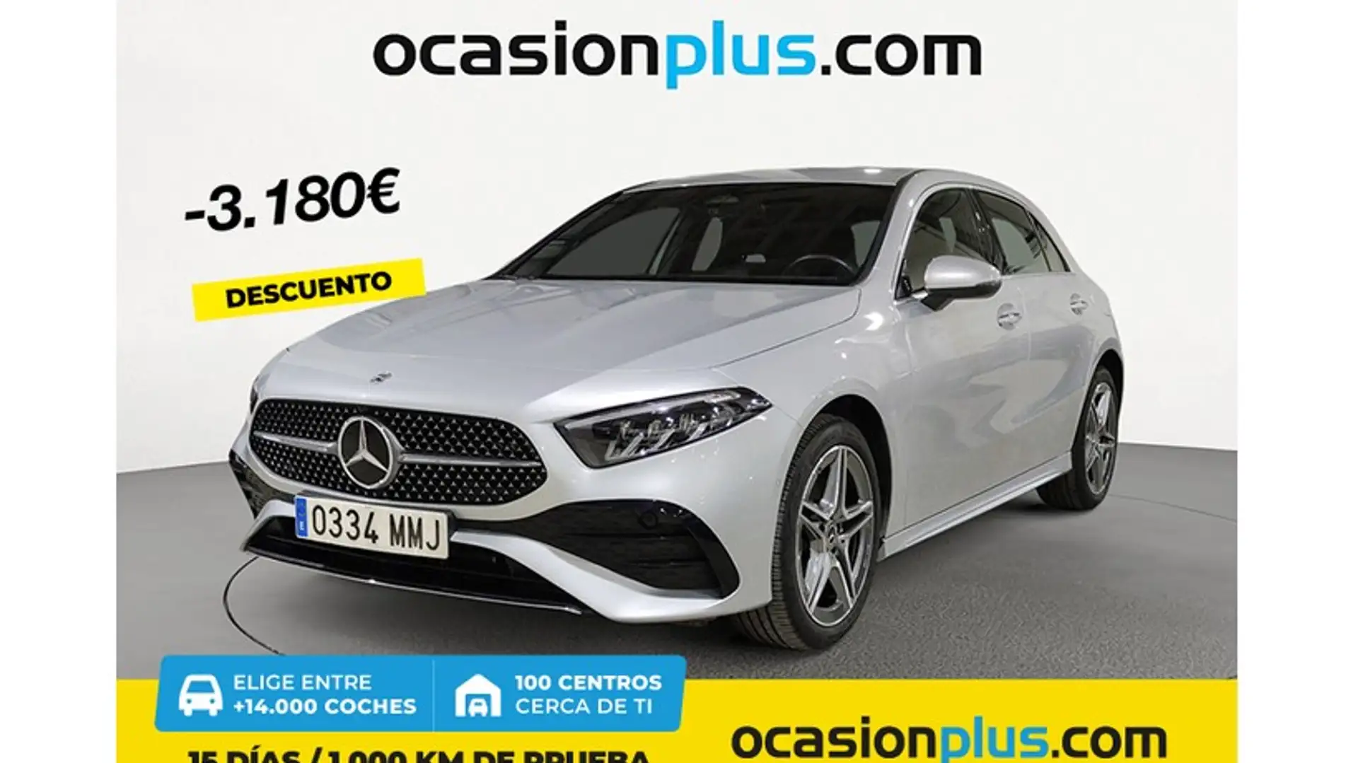 Mercedes-Benz A 250 250e Progressive Line Advanced 8G-DCT Argent - 1