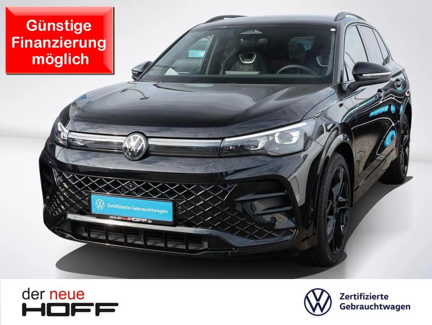 Volkswagen Tiguan TDI DSG R-Line IQ-Drive Matrix AreaView 20"Alu Zwart - 1