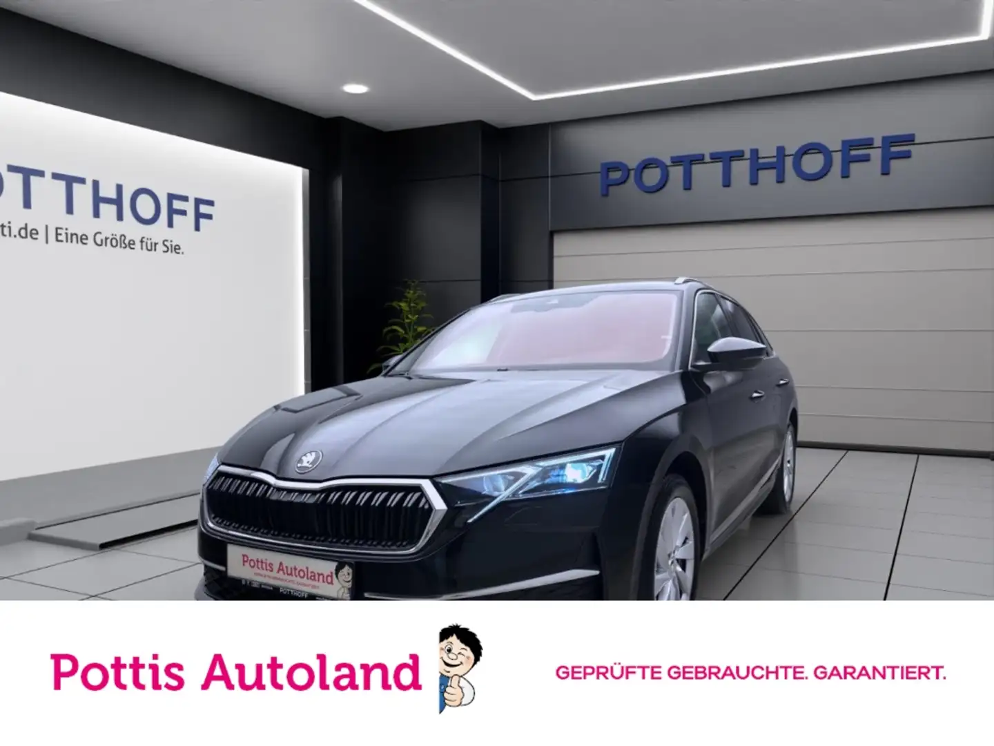 Skoda Octavia Combi 1.5 eTSI DSG SELECTION NAVI PDC MATRIX Schwarz - 1
