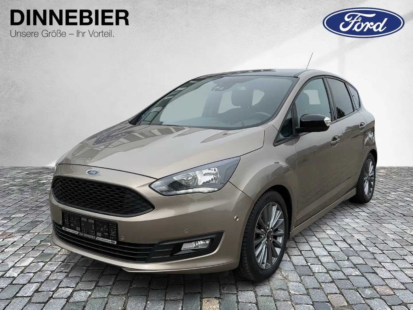 Ford C-Max SPORT 1.0EB *Bluetooth*SitzHzg*NAVI*KlimaAuto* Dyn Серебристый - 2