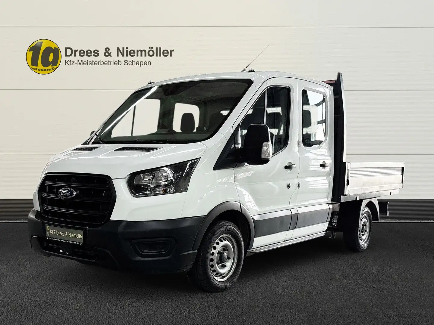 Ford Ford Transit Pritsche 310 L2 Doppelkanine+DAB+AH Weiß - 1