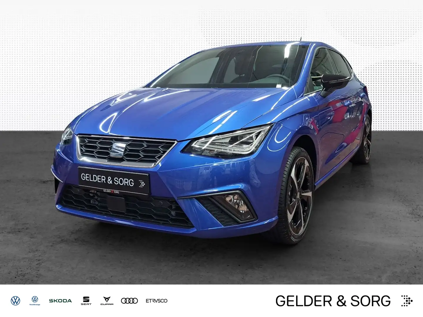 SEAT Ibiza FR 1.0 TSI 116 PS 6-Gang NAVI*LED*PDC+KAM* Bleu - 1