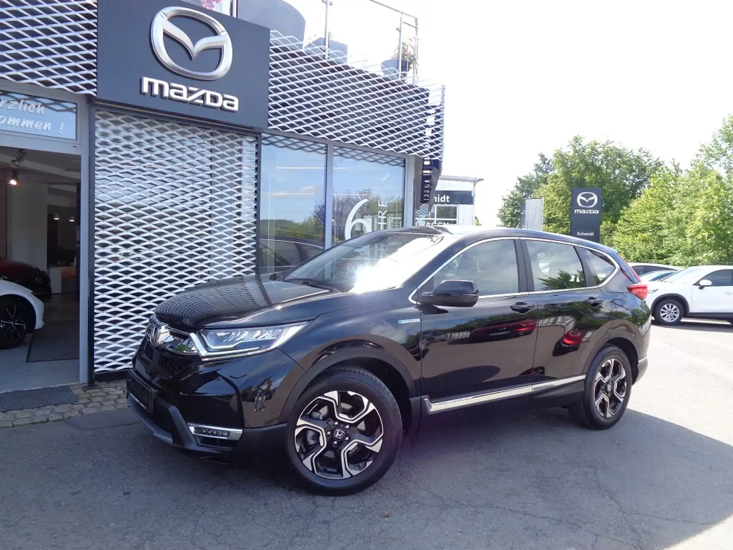 Honda CR-V Elegance 2.0 i-MMD HYBRID inkl. M+S Fekete - 1