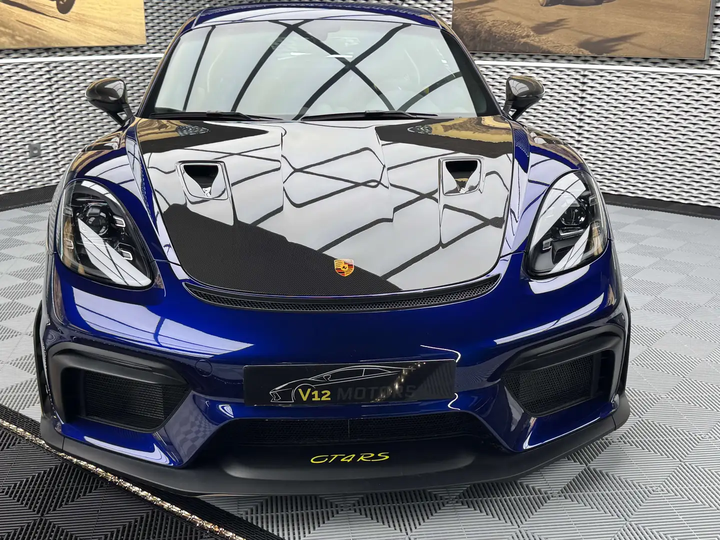 Porsche Cayman 718 Cayman GT4 RS Keramik Magnesium Full PPF Bleu - 2