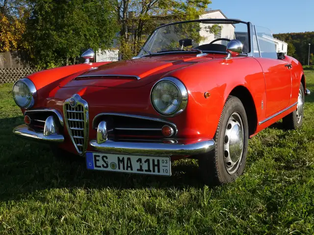 Alfa Romeo Giulia Giulia Spider*40 Jahre in einer Hand*Orig.Zustand*