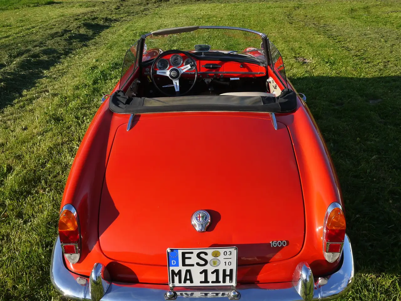 Alfa Romeo Giulia Spider*40 Jahre in einer Hand*Orig.Zustand*, foto 3