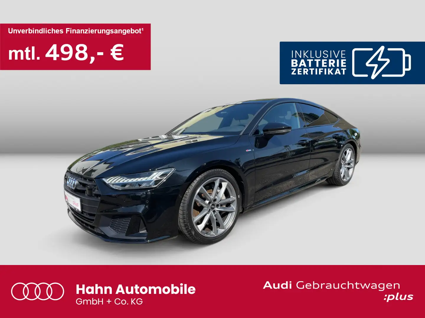 Audi A7 50TFSIe quattro S-trc S-line B&O AH Schwarz - 1