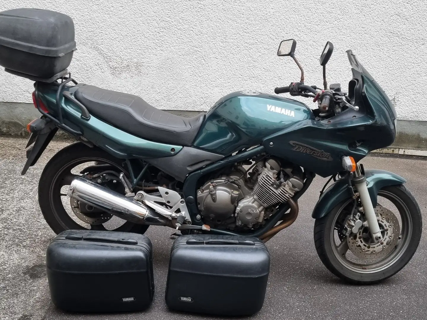 Yamaha XJ 600 Diversion XJ600S Vert - 1