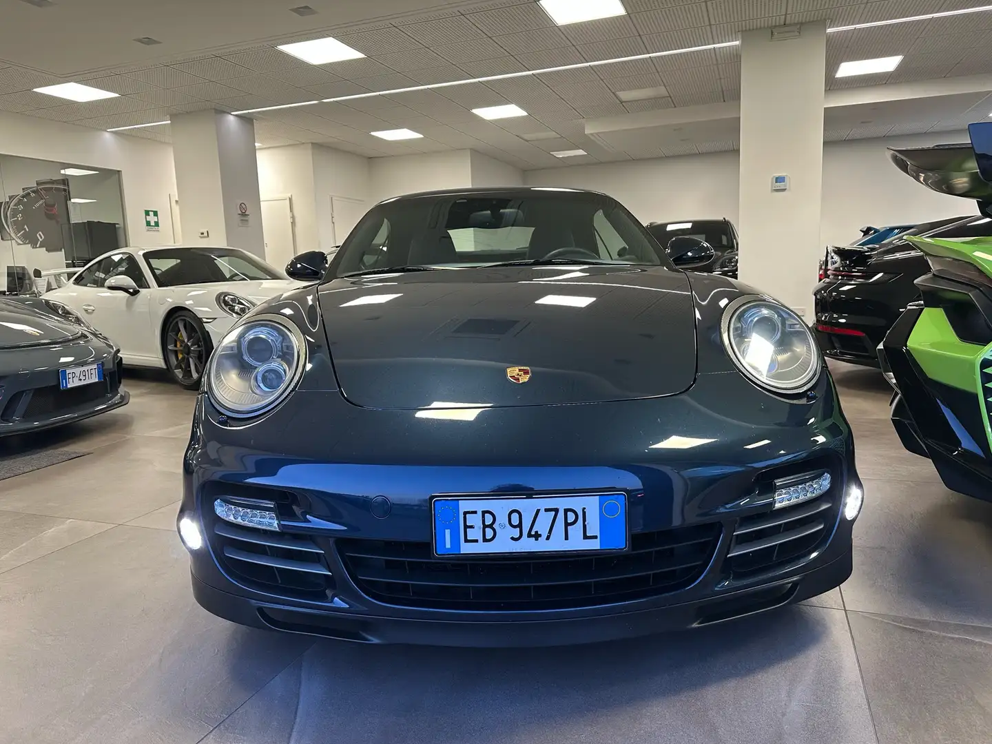 Porsche 997 911 Cabrio 3.8 Turbo PDK UFF.ITA EX GIGI BUFFON Blu/Azzurro - 2