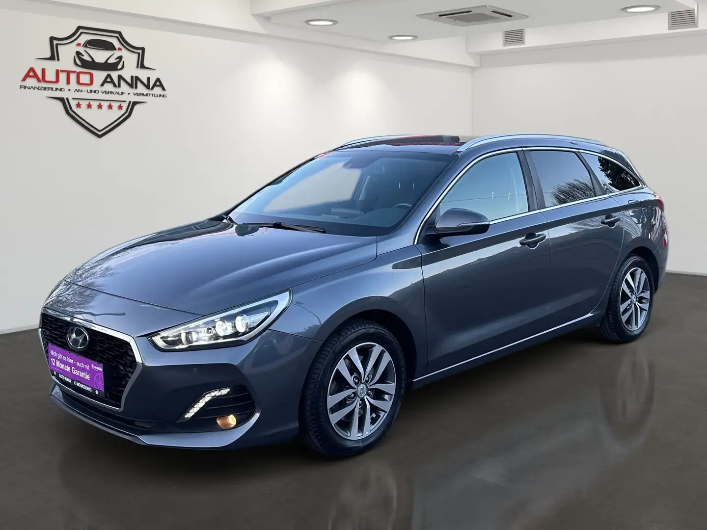 Hyundai i30 CW 1,6 CRDi Level 4 DCT Aut. **1.Besitz**Finanzie Gris - 1