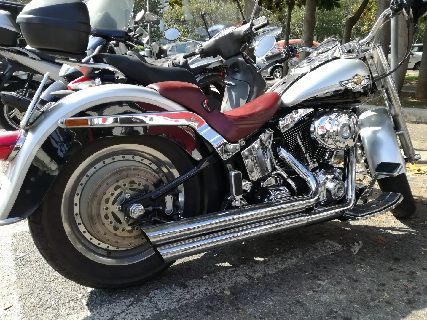 Harley-Davidson Fat Boy Centenario Argento - 2