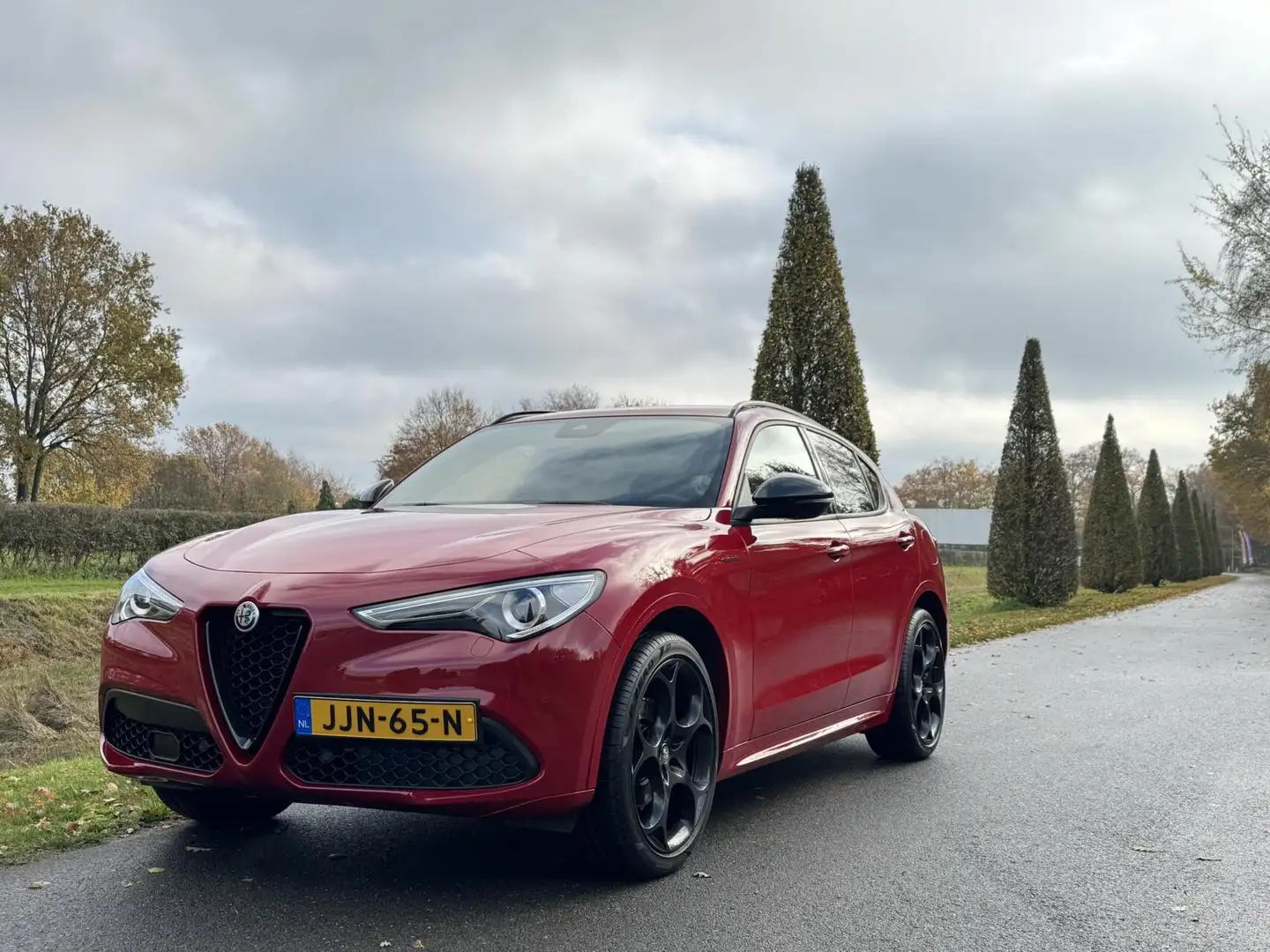 Alfa Romeo Stelvio 2.0t Q4 Veloce, my21, Super combinatie!! BTW Auto Rood - 2
