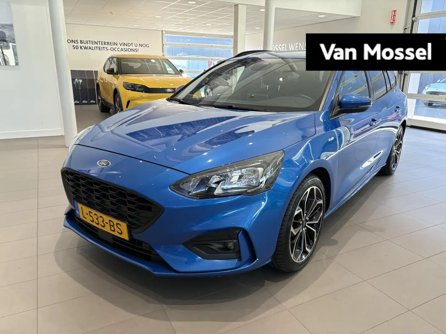Ford Focus Wagon 1.0 EcoBoost Hybrid ST Line Business | NAVI Blauw - 1