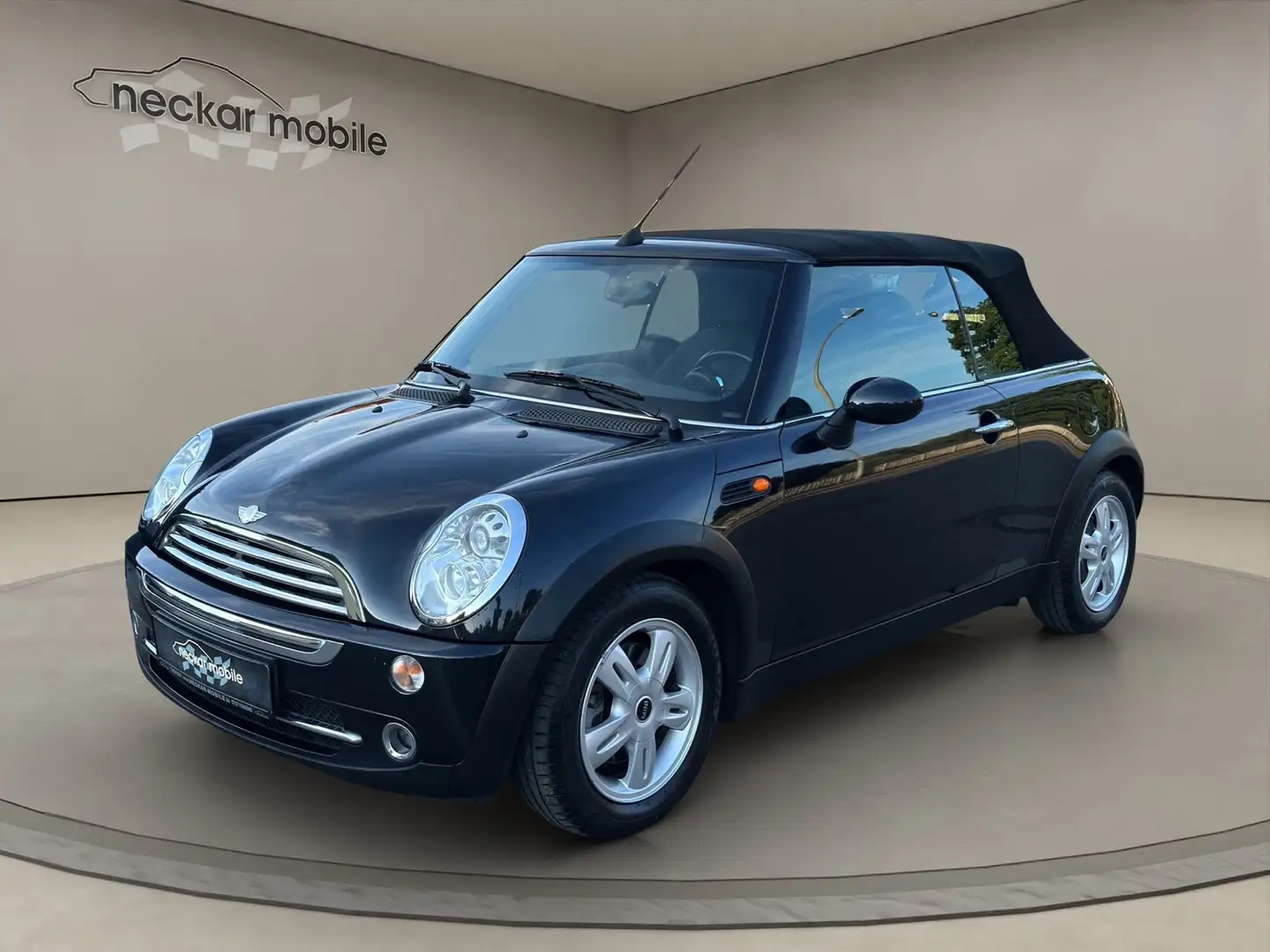 MINI Cooper 1.6 Cabrio Xenon PDC Klima Sitzheiz 2 Hd. Schwarz - 1