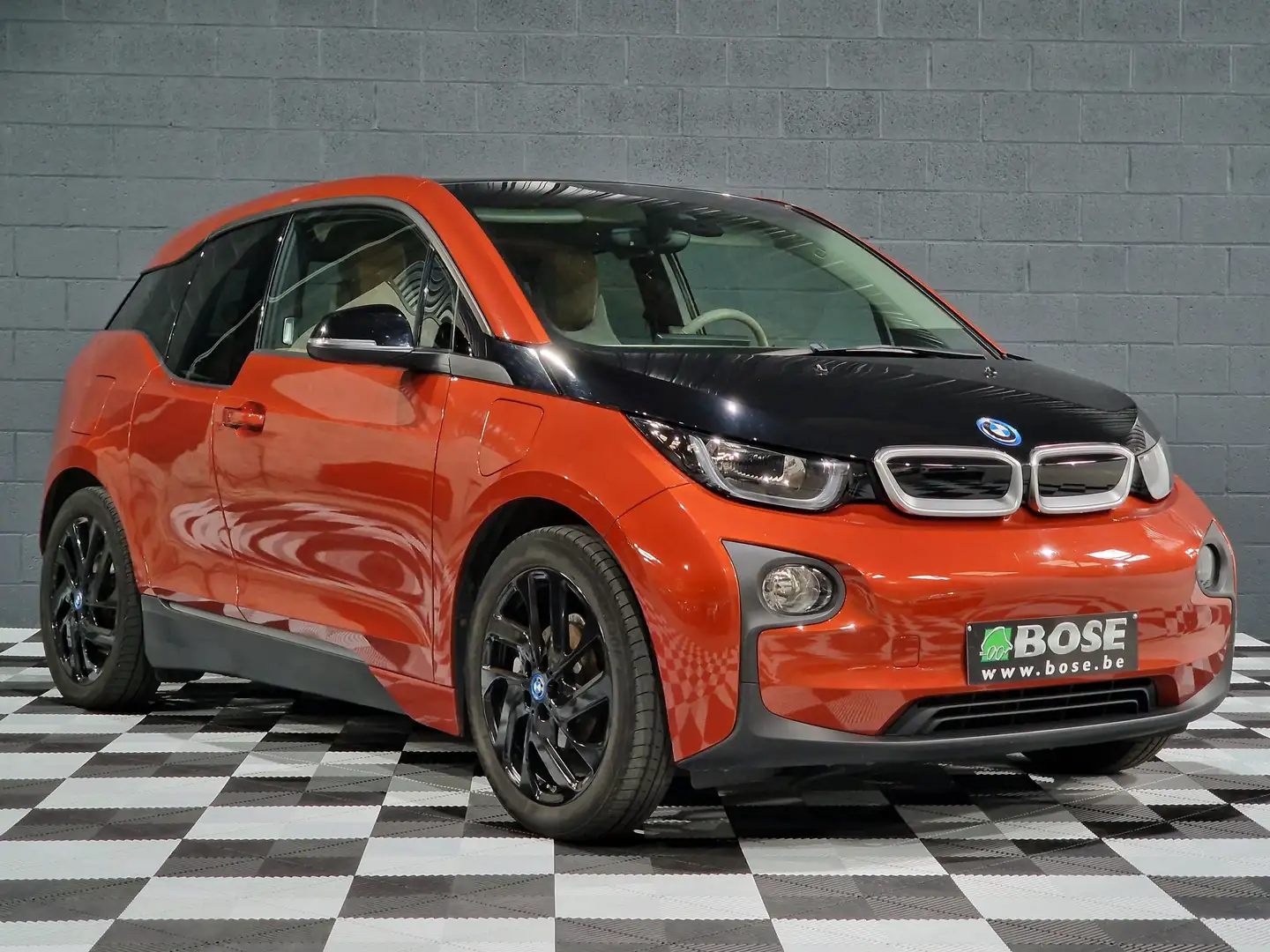 BMW i3 Range Extender *GPS PRO*TOIT PANO*HARMAN KARDON* Portocaliu - 2