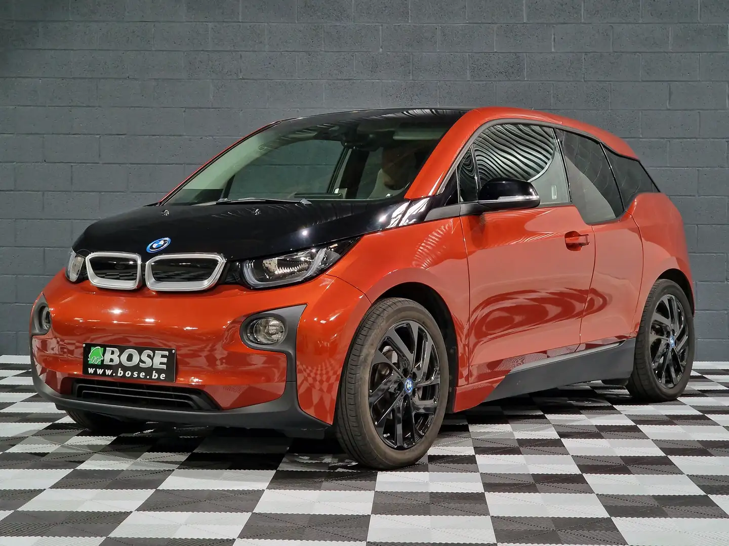 BMW i3 Range Extender *GPS PRO*TOIT PANO*HARMAN KARDON* Portocaliu - 1