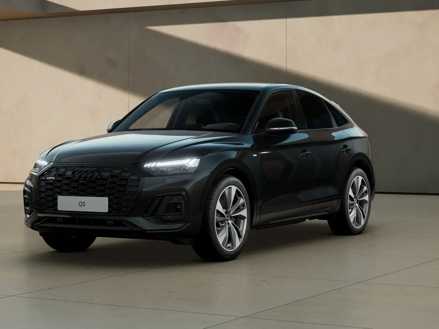 Audi Q5 sportback 40 2.0 tdi mhev 12v identity black quatt Nero - 1