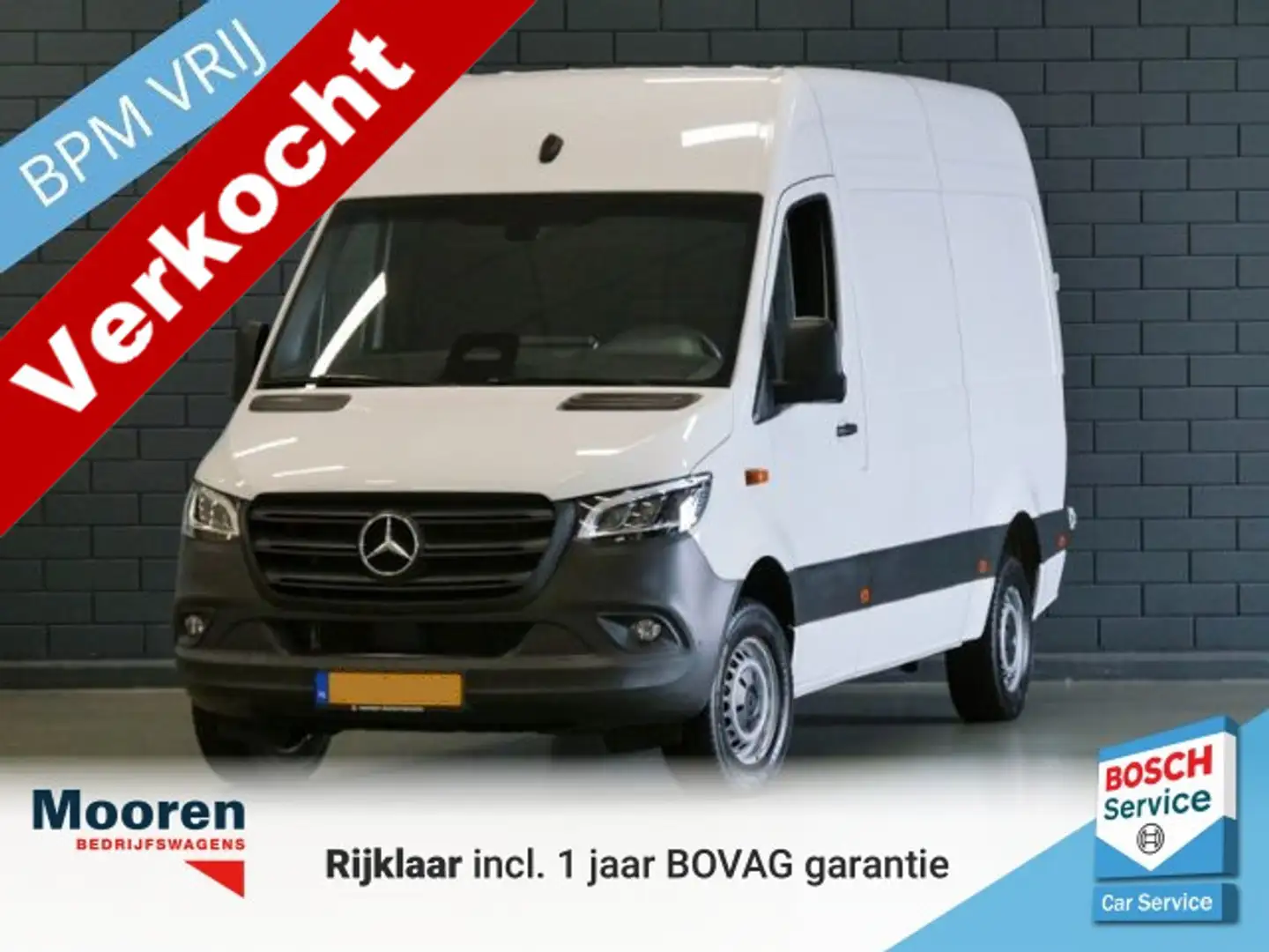 Mercedes-Benz Sprinter 317 CDI 170PK Automaat L2H2 PRO Facelift | LED | 3 Wit - 1