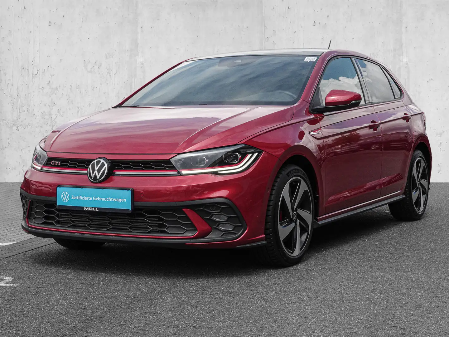 Volkswagen Polo GTI 2.0 TSI OPF 152 kW 7-Gang-DSG Pano IQ Light Rot - 2