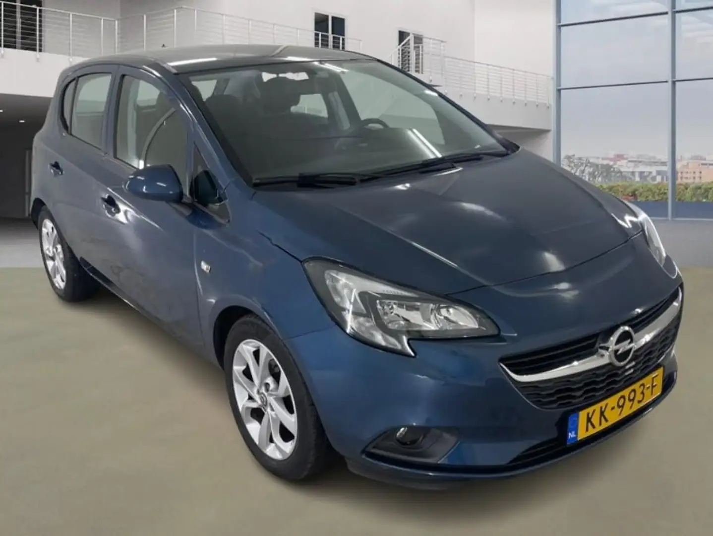 Opel Corsa 1.4 Edition 1e Eigenaar 28.900 km +NAP NL-auto Blauw - 2
