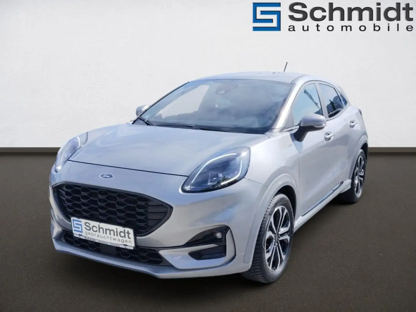 Ford Puma ST-Line 1,0 EcoBoost MHEV 125PS Aut. Silber - 1