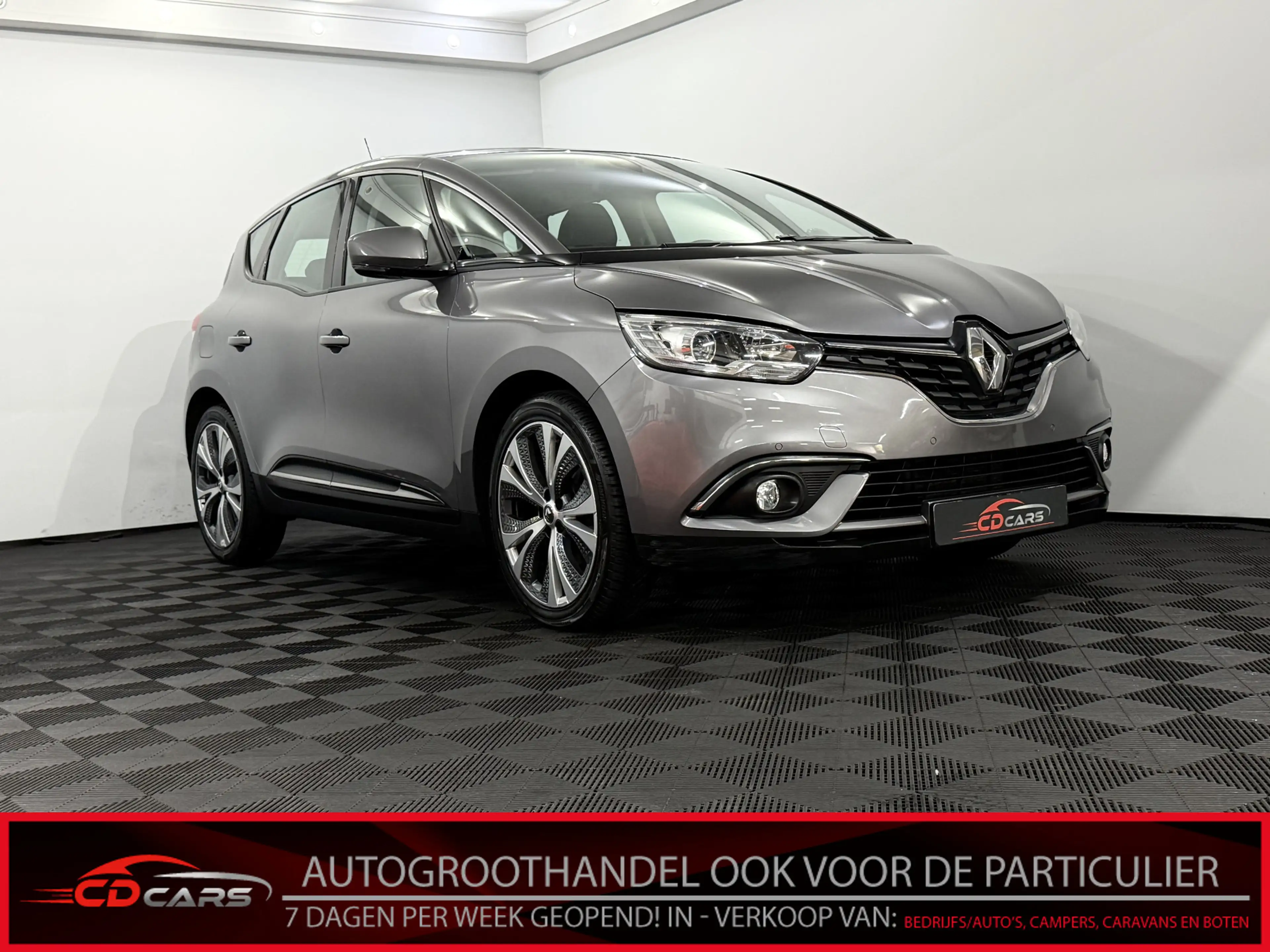 Renault Scenic 1.2 TCe Intens Clima, Half leder, Navi, Parkeersen