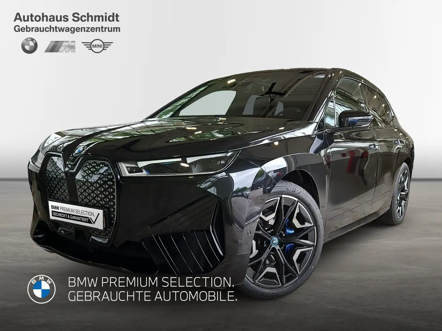 BMW iX xDrive50 516€ netto/mtl*Sportpaket*H&K*SkyLounge*A Schwarz - 1