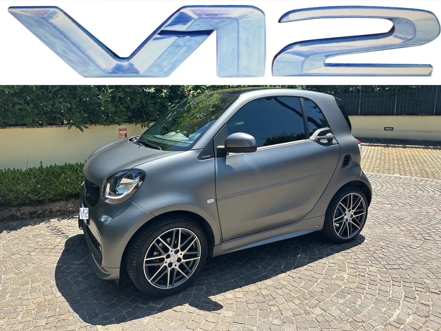 smart forTwo BRABUS Xclusive 109cv - IVA 22% - 1ST HAND - LED Grau - 1