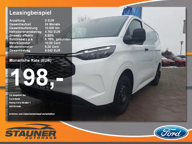 Ford Transit Custom Trend 320L1 Elektro 0% FIN