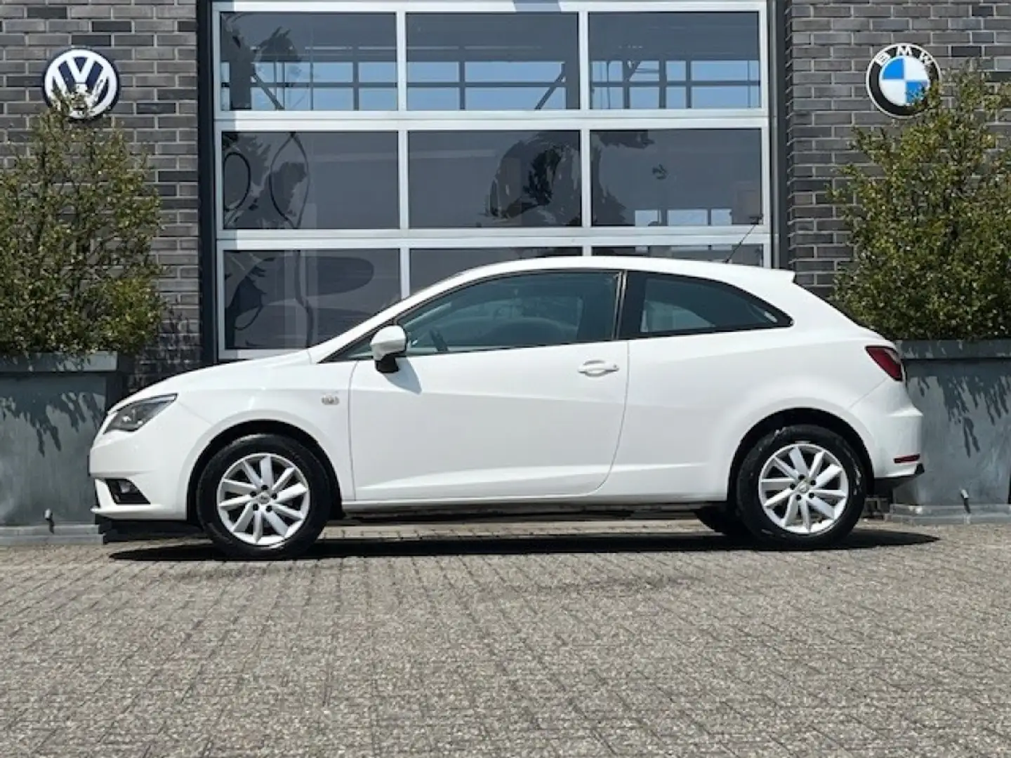SEAT Ibiza 1.2 STYLE 3DRS. CLIMA - NAVI - 15 INCH Blanc - 2