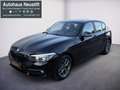 BMW 116 116d Sport Line Aut. Schwarz - thumbnail 1